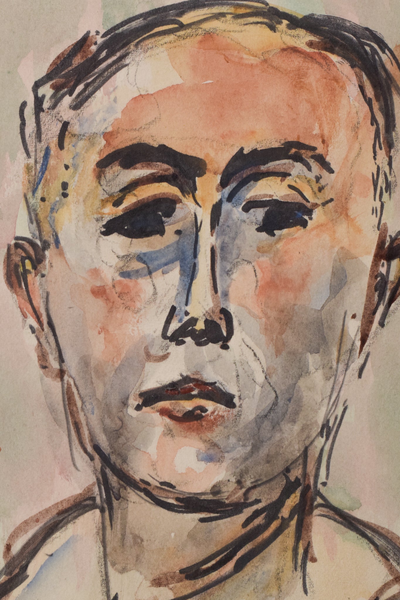 Modern British Expressionist Portrait