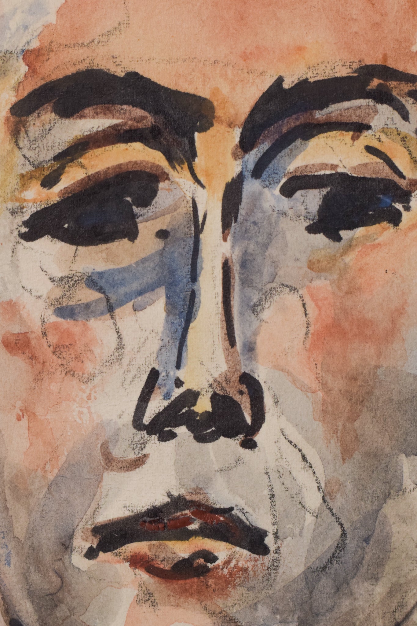 Modern British Expressionist Portrait