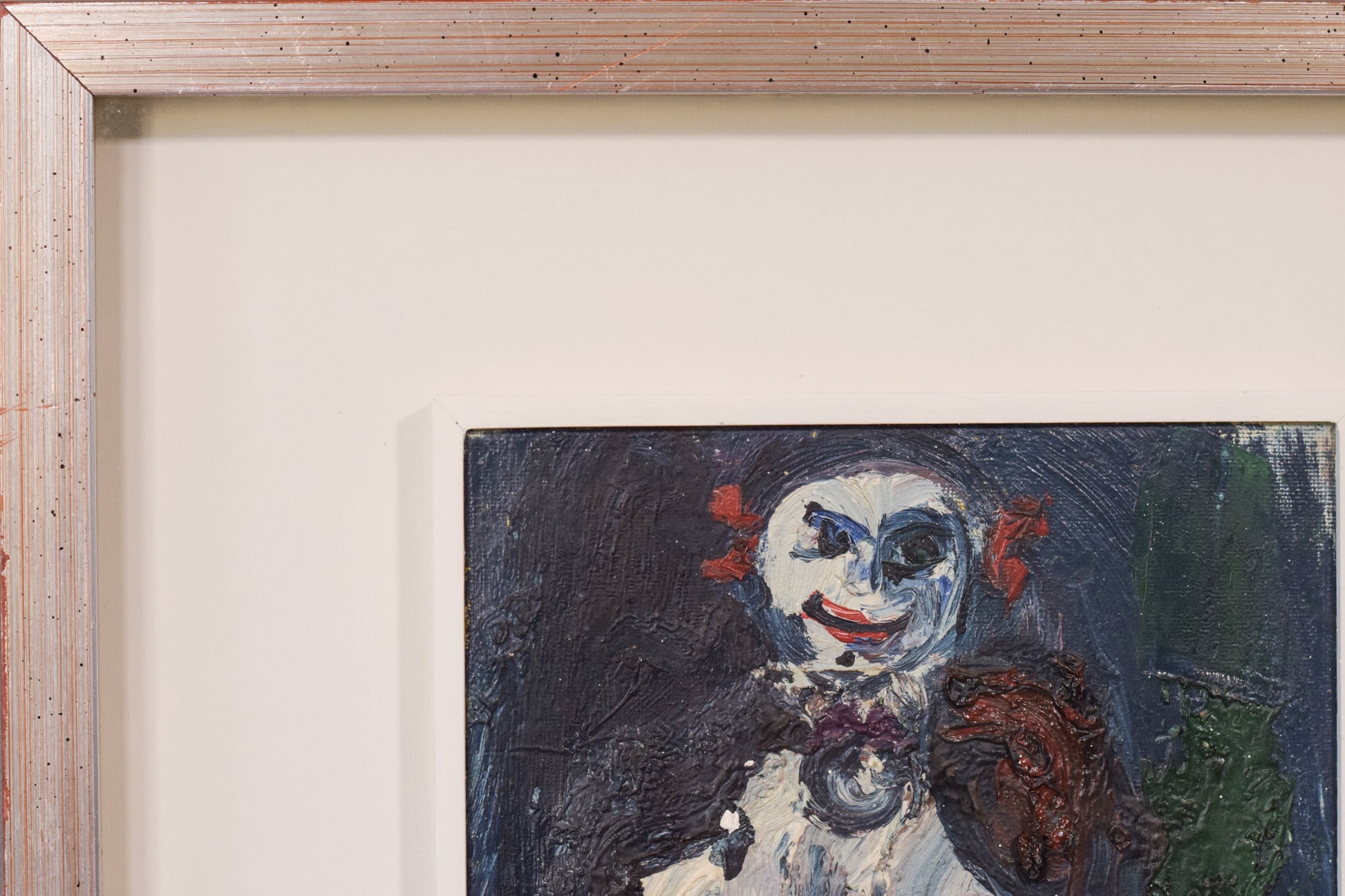 Expressionist - Oil Painting of a Clown - Modern Decorative