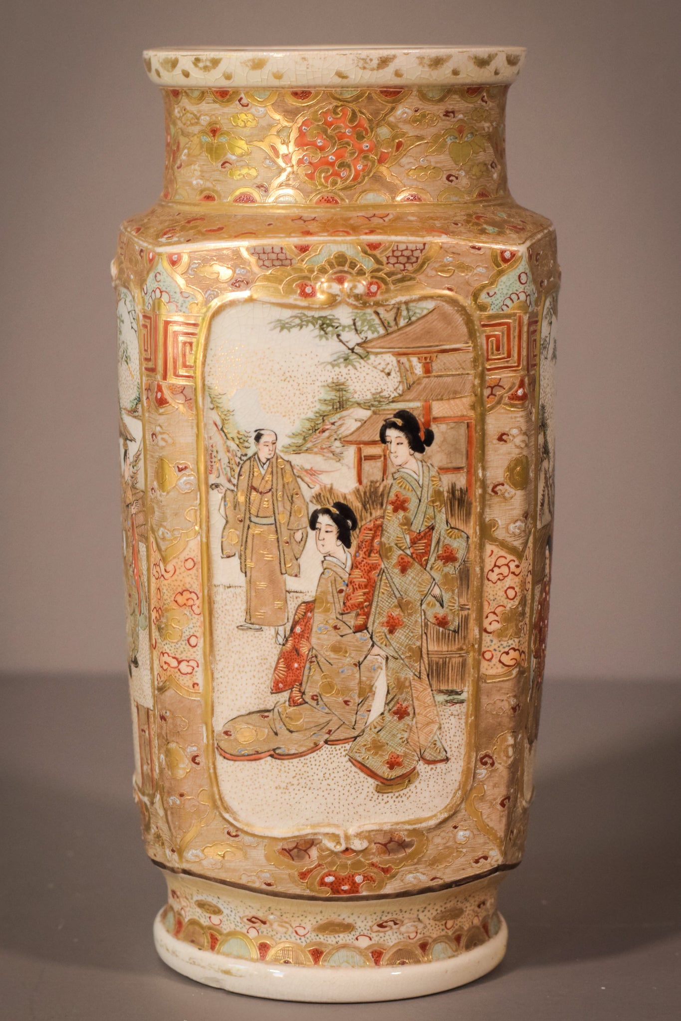 Satsuma Vase - Signed
