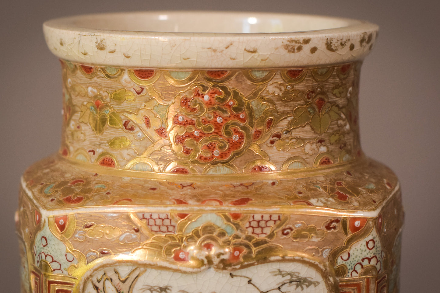Satsuma Vase - Signed