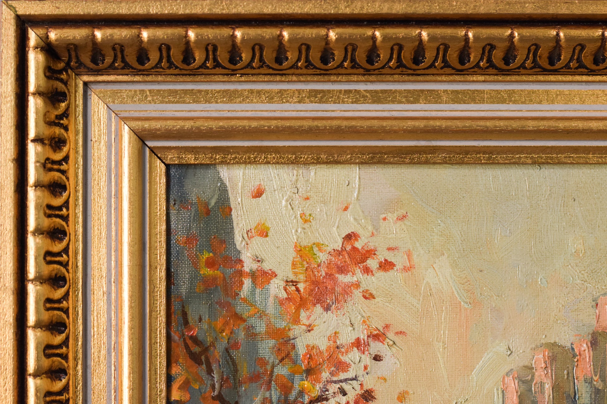 Impressionist - Autumn Cityscape - Modern Decorative