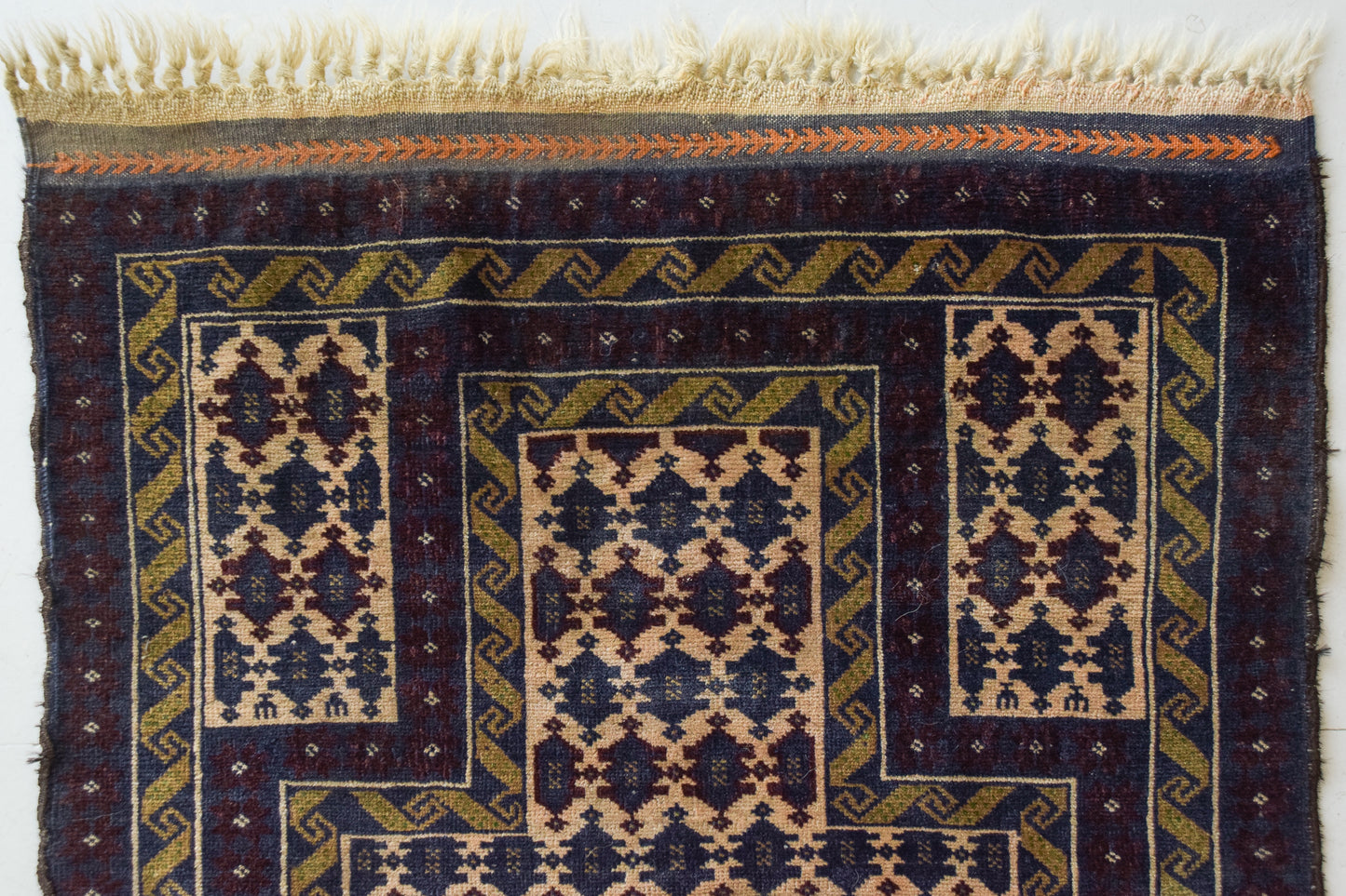 Handwoven - Afghan Rug - Modern Decorative