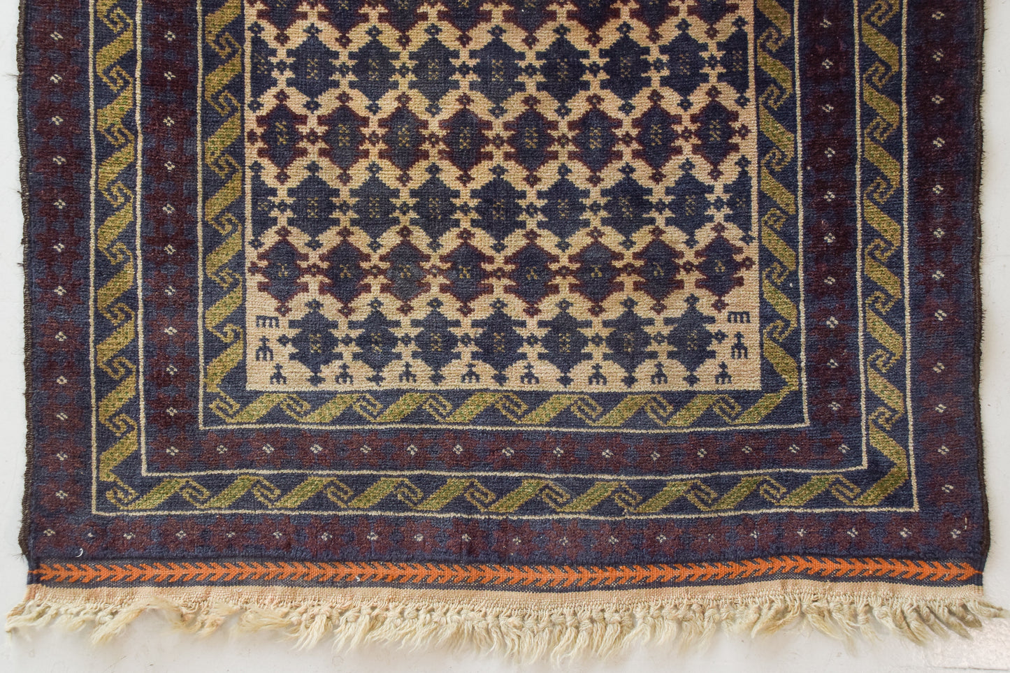 Handwoven - Afghan Rug - Modern Decorative