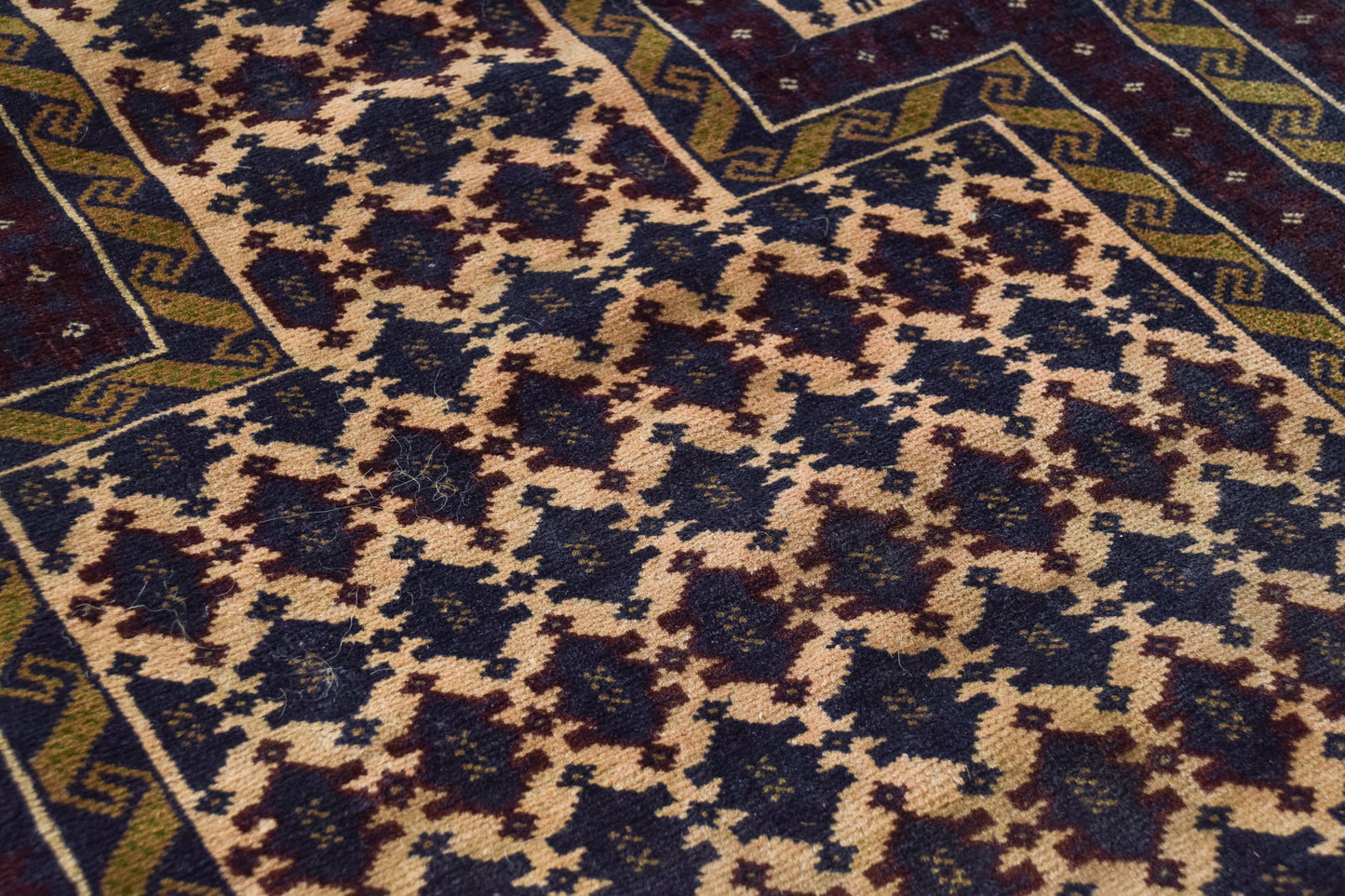 Handwoven - Afghan Rug - Modern Decorative