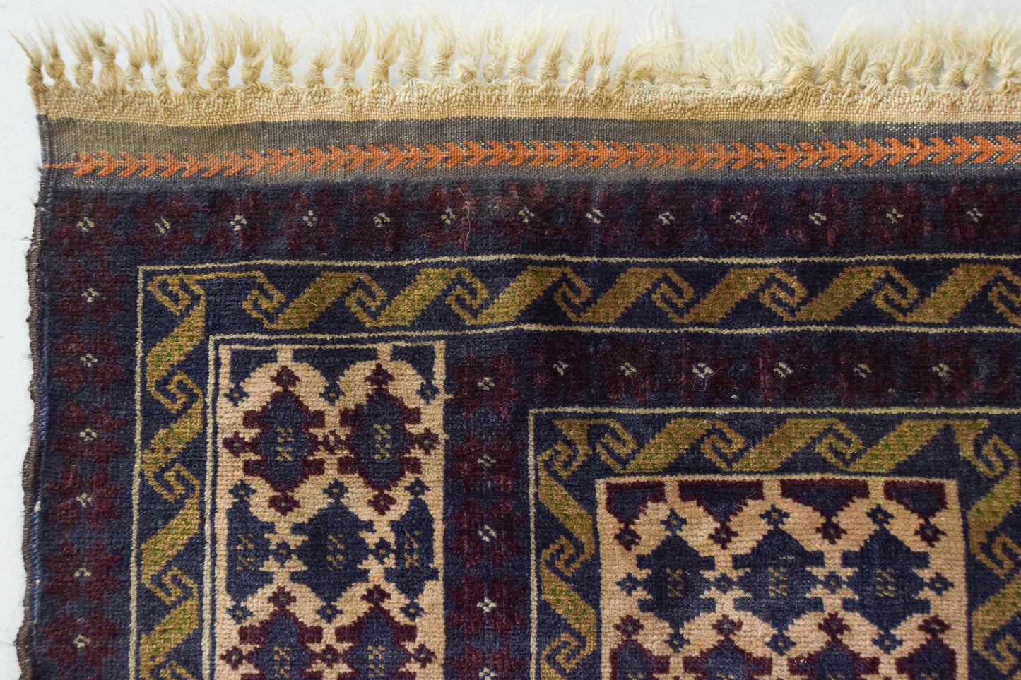 Handwoven - Afghan Rug - Modern Decorative
