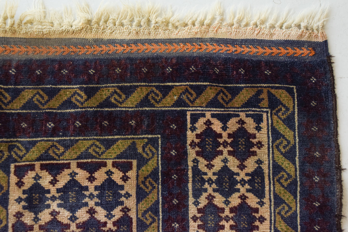Handwoven - Afghan Rug - Modern Decorative