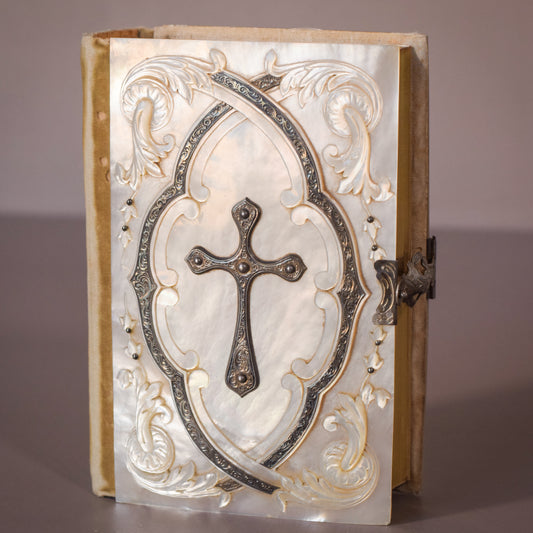 Inlaid Carved Mother of Pearl - Prayer Book - Modern Decorative