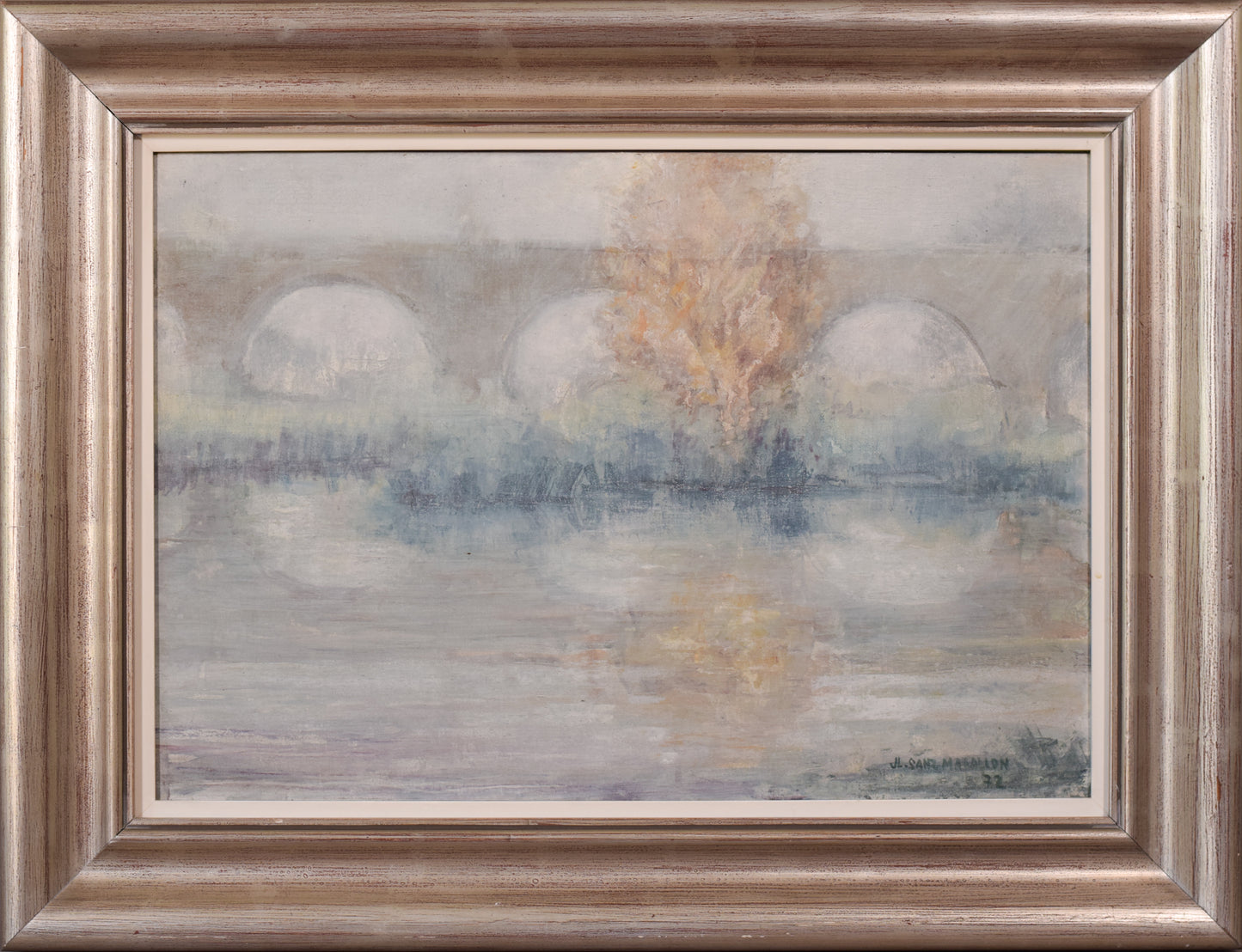 José Luis Sanz Magallon - Impressionist River Scene