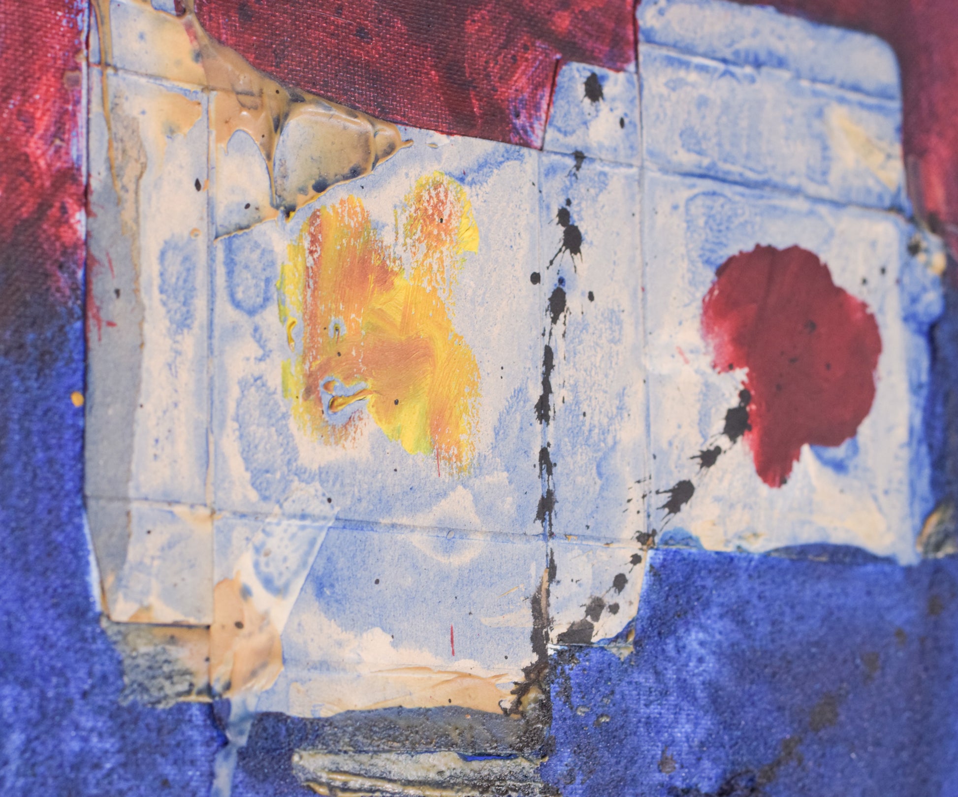 Abstract - Oil on Canvas - Modern Decorative