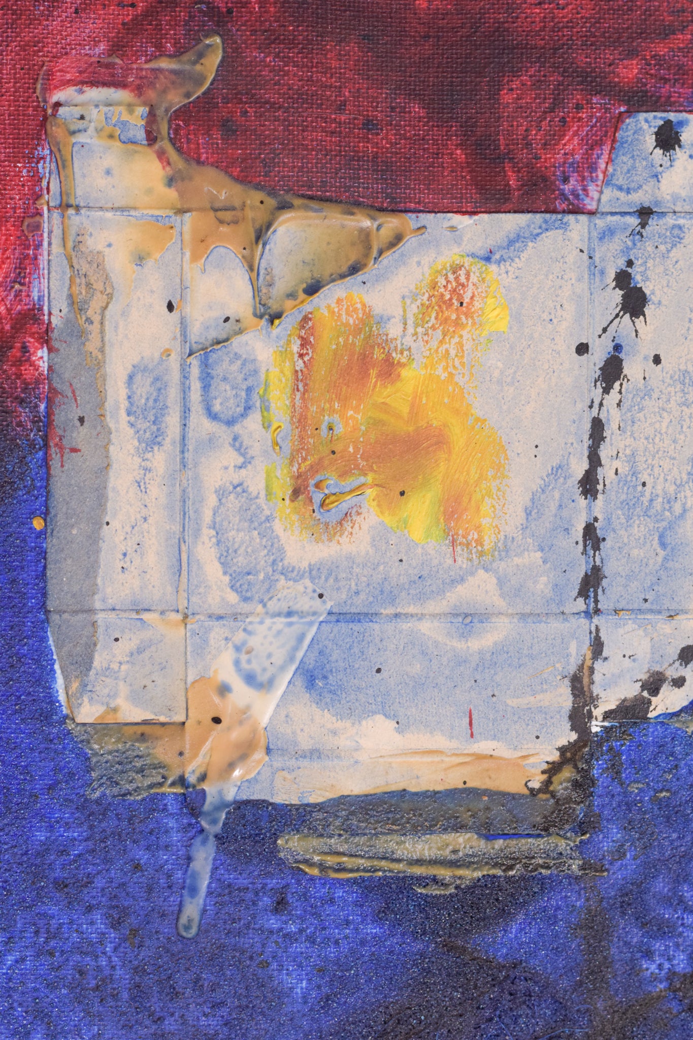 Abstract - Oil on Canvas - Modern Decorative