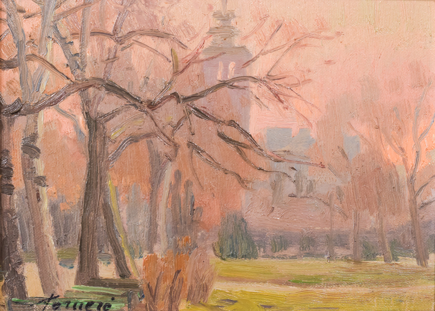Impressionist Landscape Oil