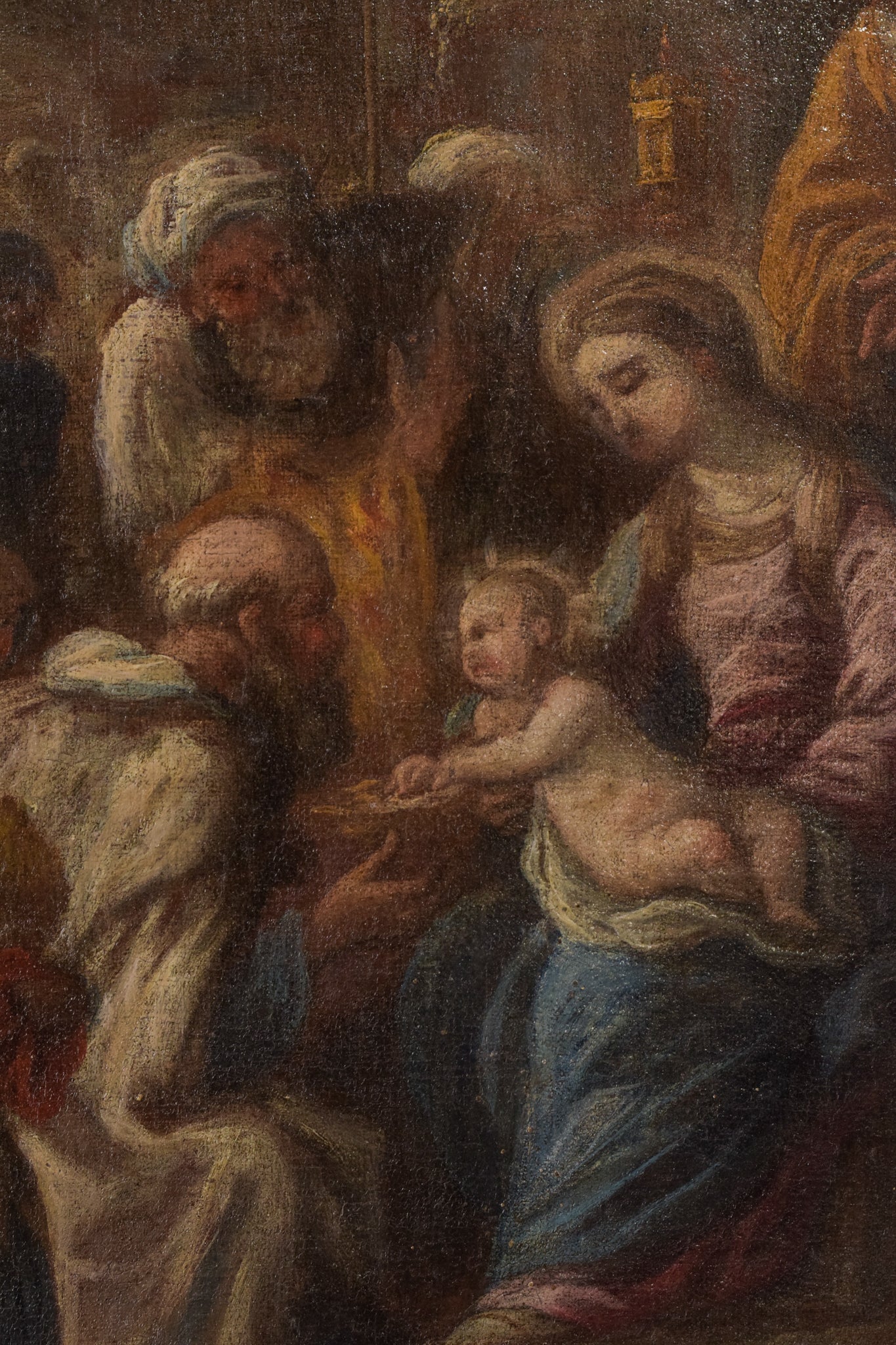 Old Master Painting - Nativity of Jesus - Modern Decorative
