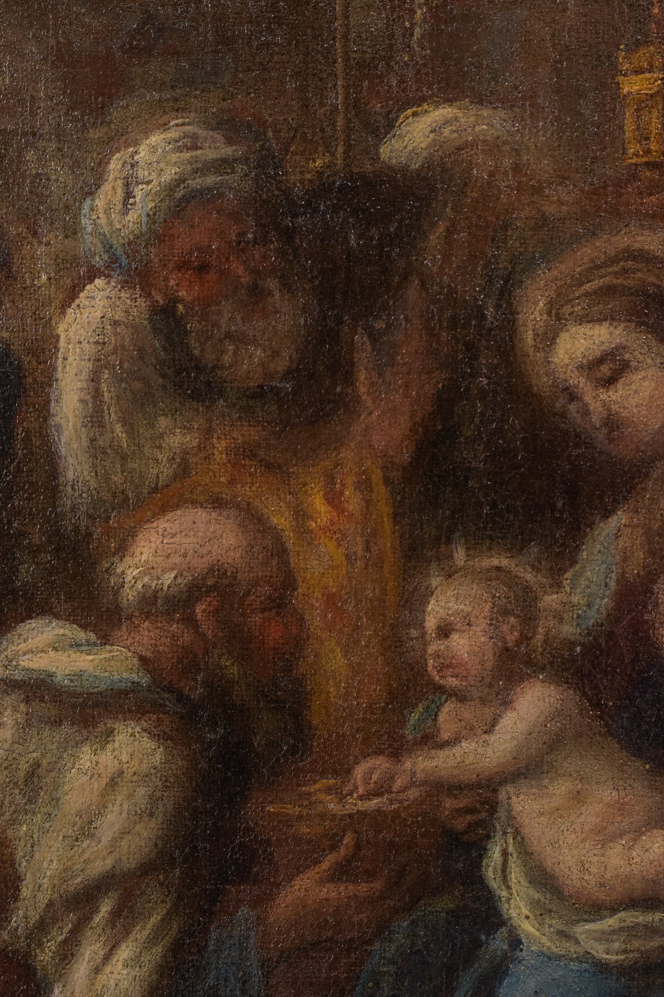 Old Master Painting - Nativity of Jesus - Modern Decorative