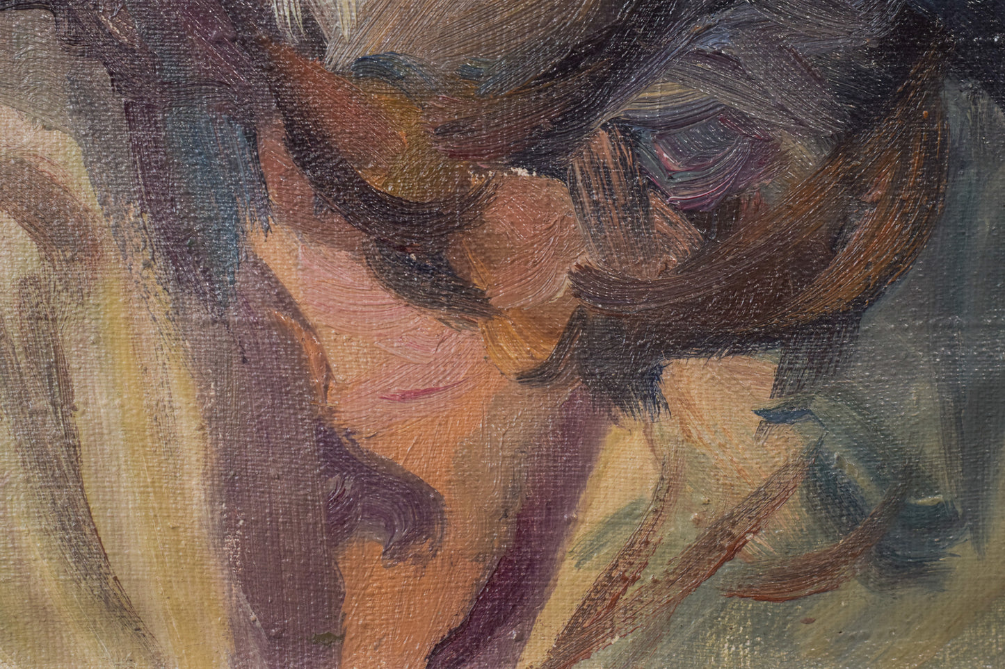 Oil - Sketch of a Russian Soldier - Modern Decorative