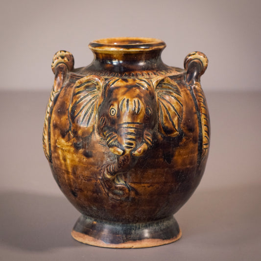 Elephant Head Vase - Ceramic - Modern Decorative