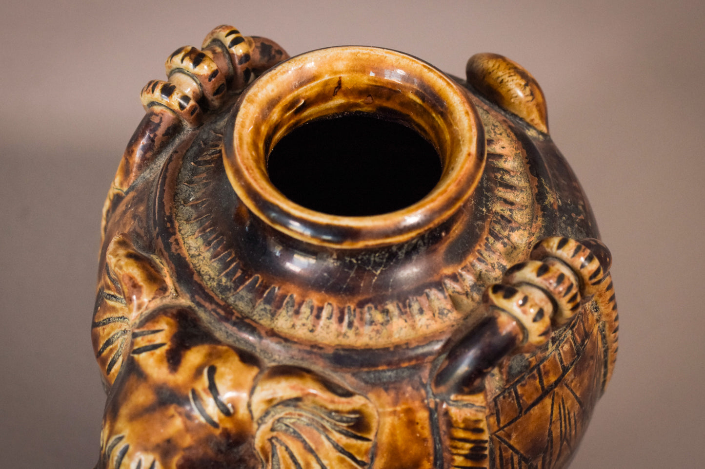 Elephant Head Vase - Ceramic - Modern Decorative