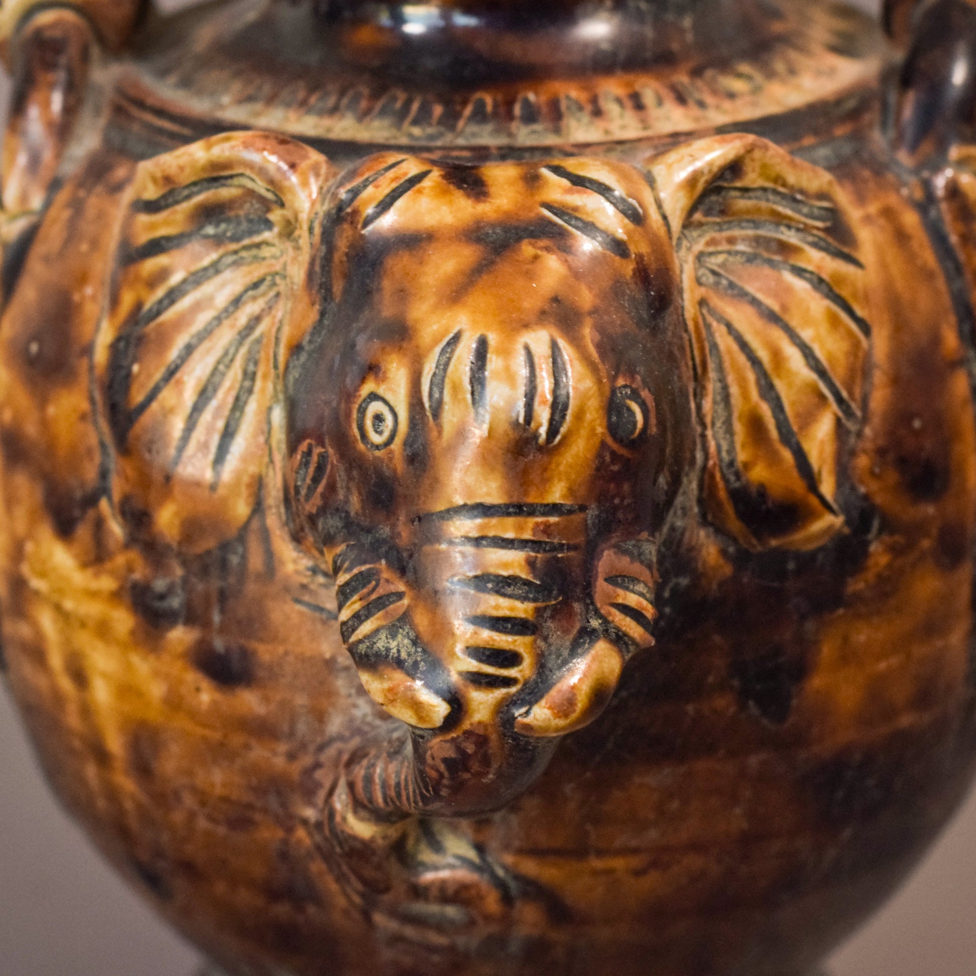 Elephant Head Vase - Ceramic - Modern Decorative