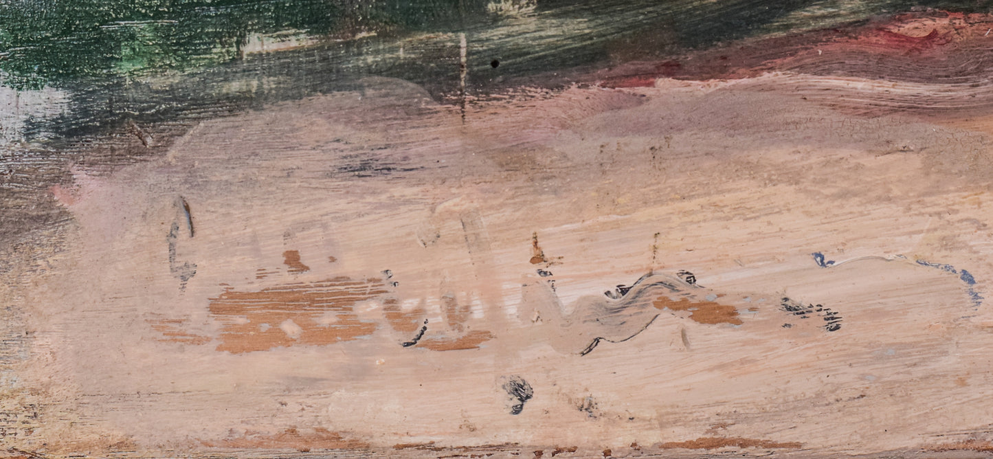 Impressionist Coastal Landscape - Modern Decorative