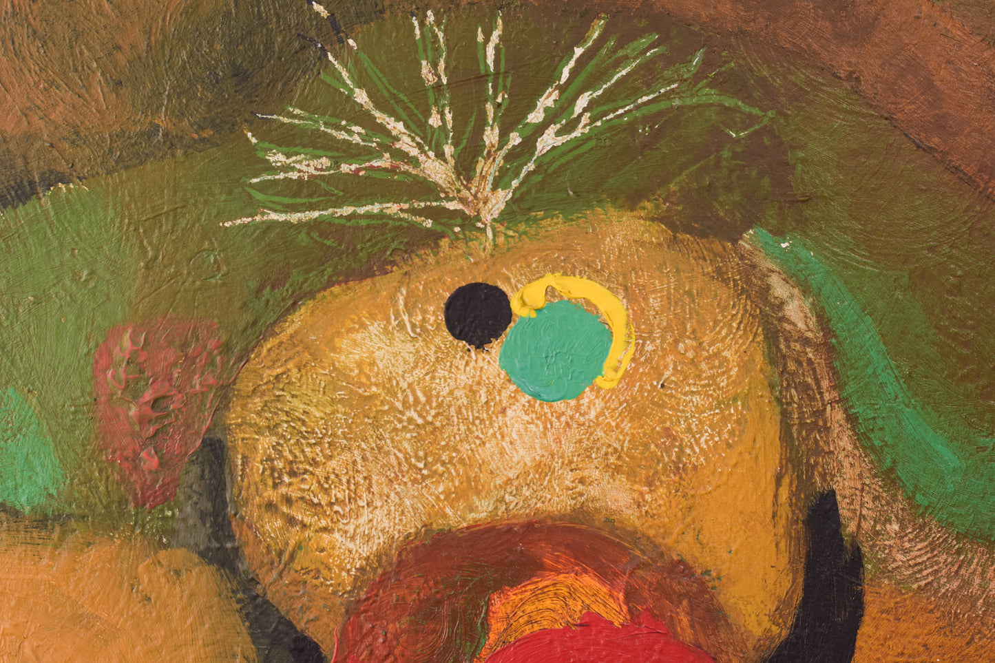 Ekoué Arsène Assiongbon ('Calicó') - 'Two Characters' - Modern Decorative
