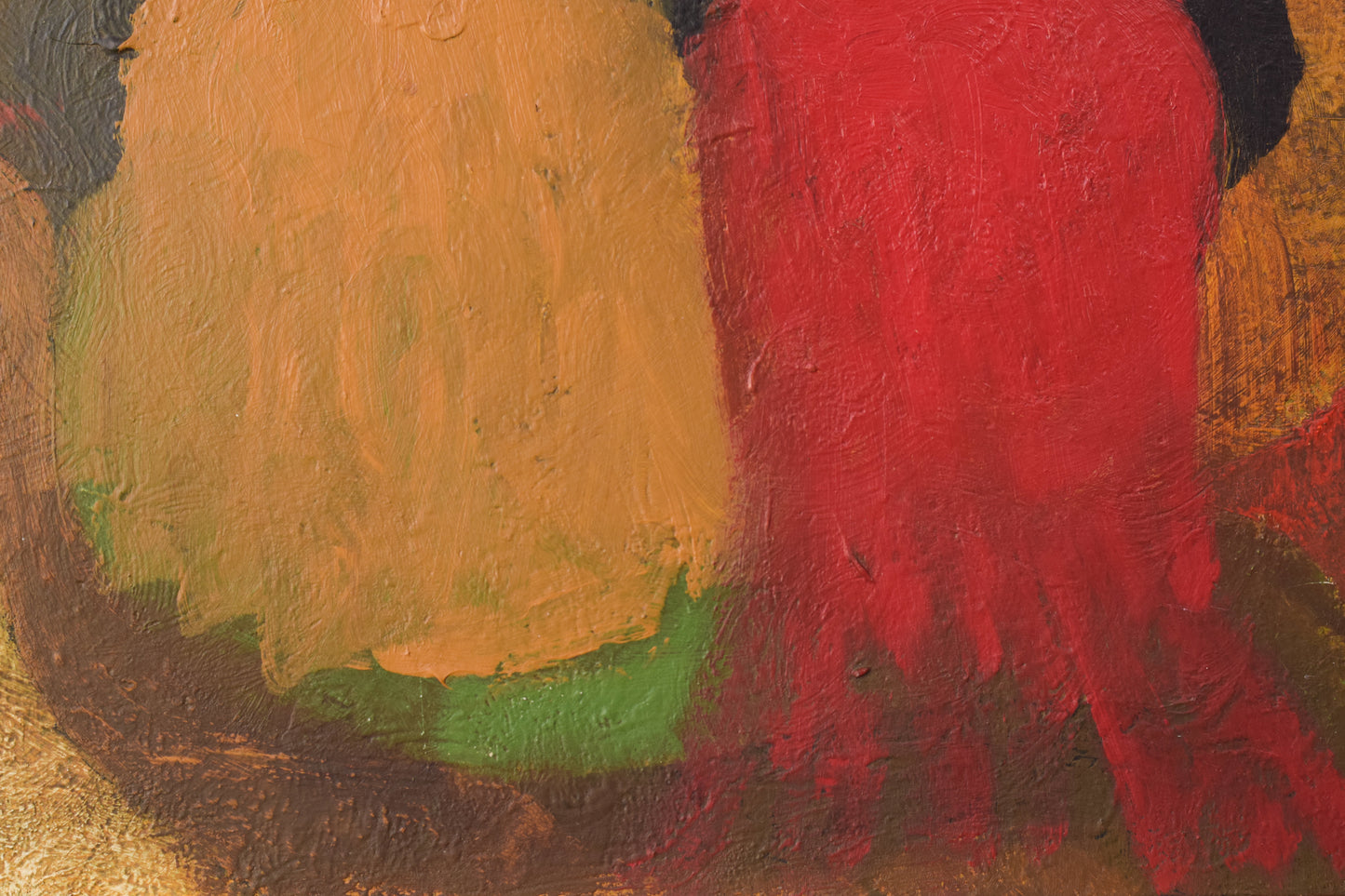 Ekoué Arsène Assiongbon ('Calicó') - 'Two Characters' - Modern Decorative
