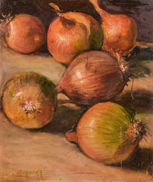 Still Life - Onions