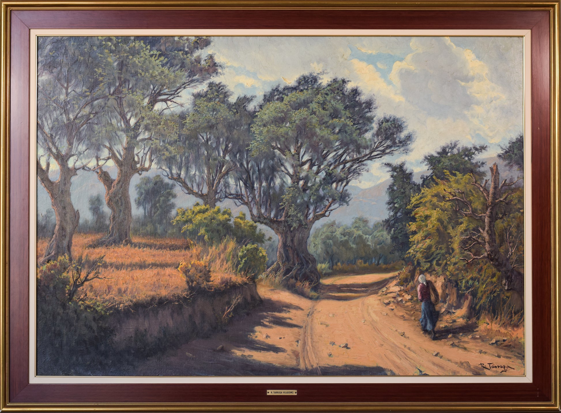 Ricard Tarrega Viladoms - 'Viejos Olivos' ('Old Olive Trees') - Modern Decorative