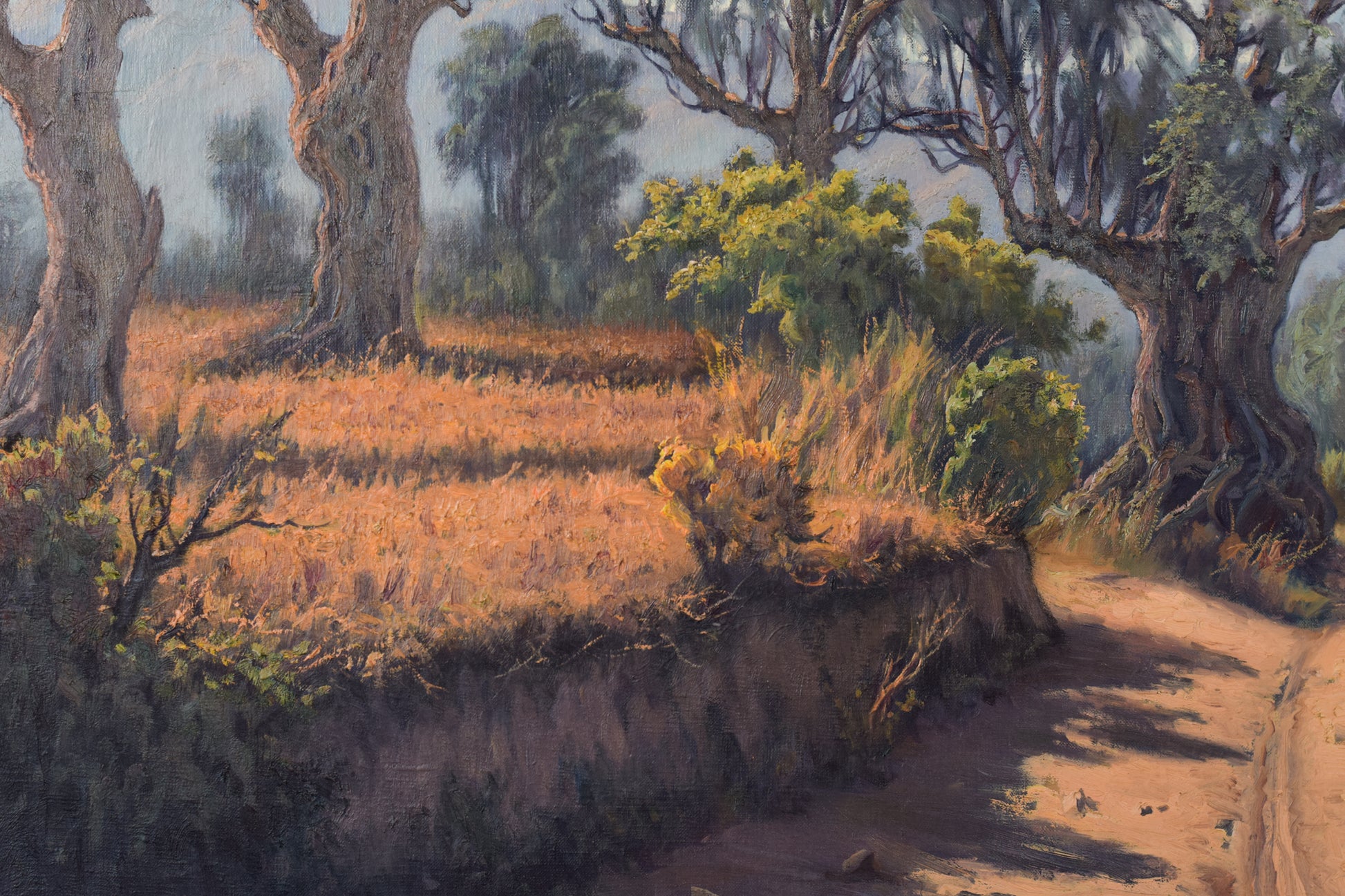 Ricard Tarrega Viladoms - 'Viejos Olivos' ('Old Olive Trees') - Modern Decorative