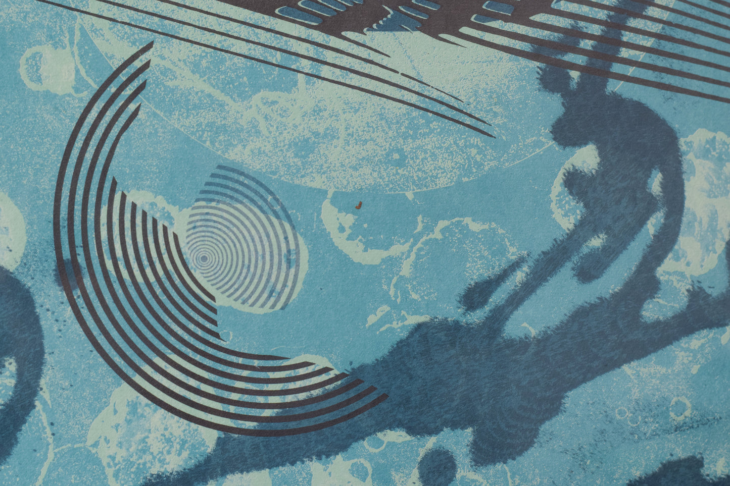 Joan-Josep Tharrats (1918-2001) 'Circulo Blue' - Edición Numerada y Litografía Firmada