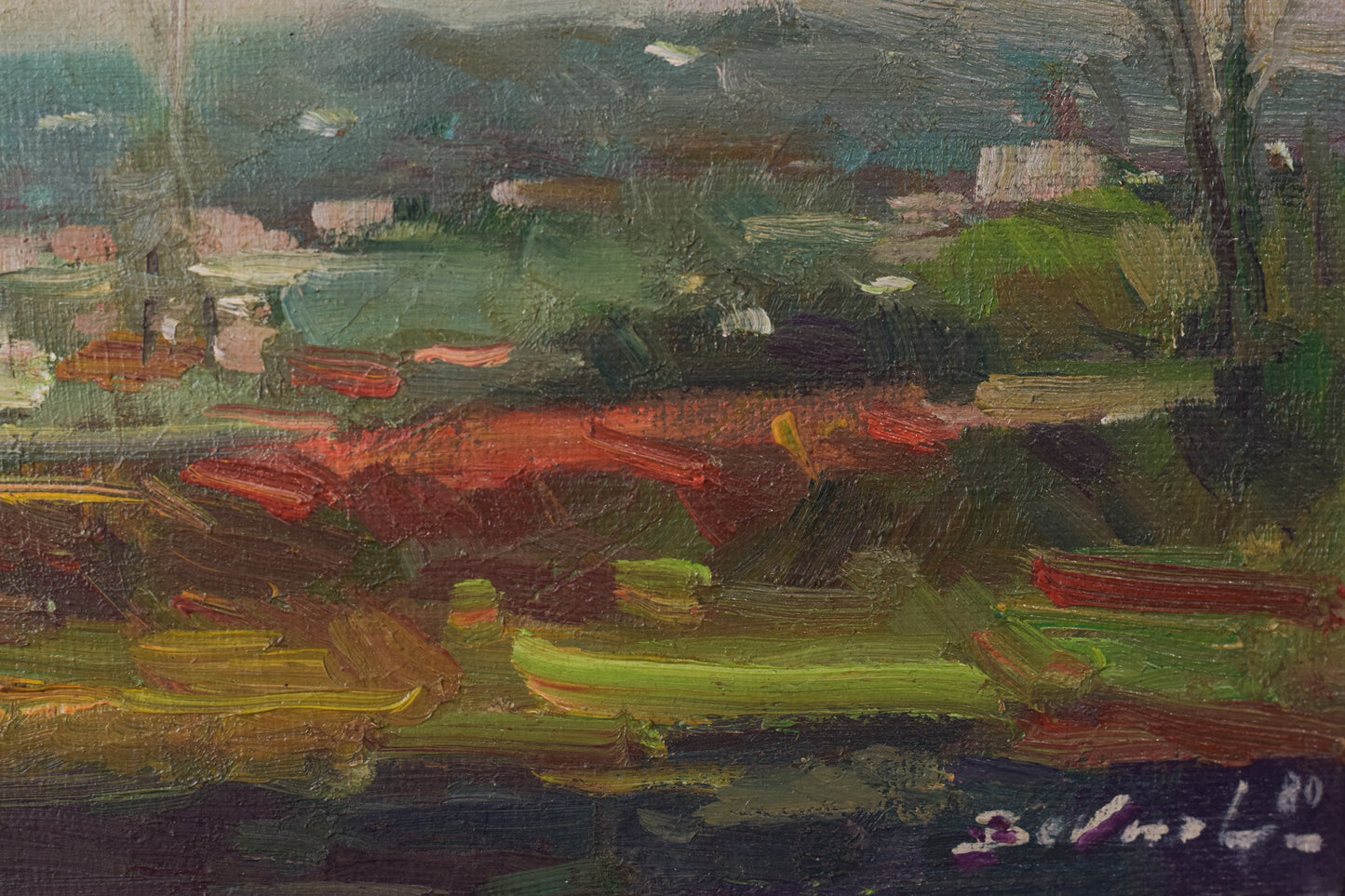 Antonio Bernal - Paisaje impresionista