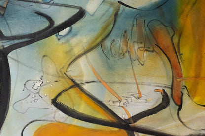Large Oil Painting in the Style of Roberto Matta