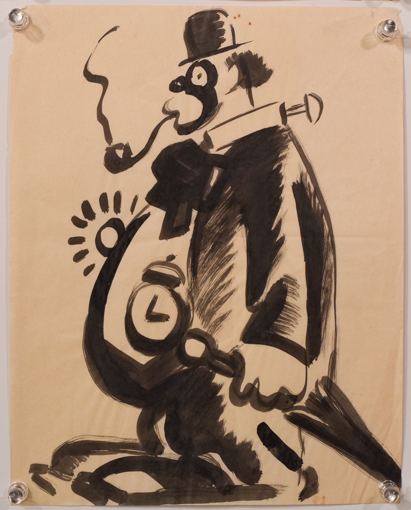 Collection of 12 - Pen and Ink Cartoons - Modern Decorative