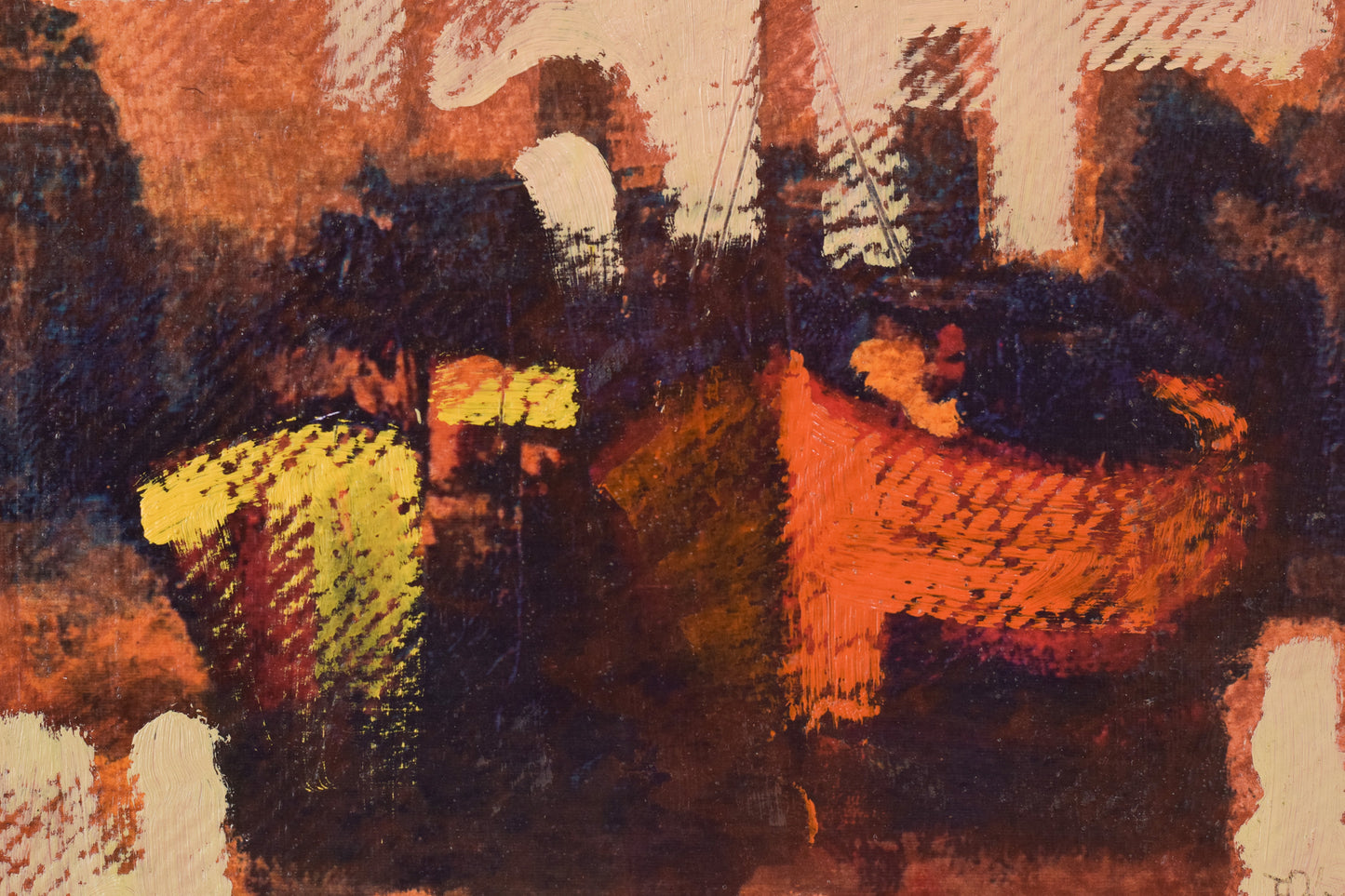 Felipe Persico - Abstract Boats - Modern Decorative