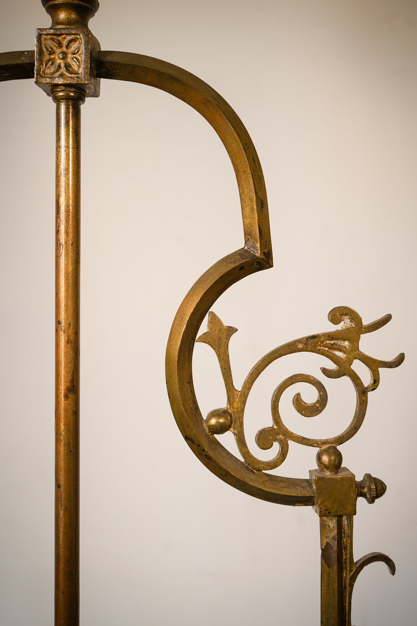 Art Nouveau - Chandelier with Glass Rods