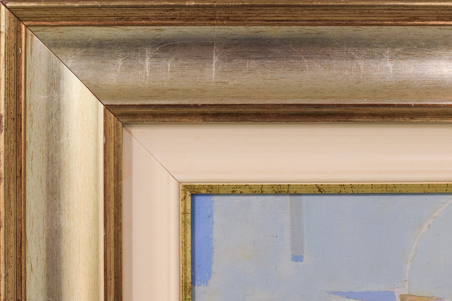 Italian Cubist Landscape - Modern Decorative