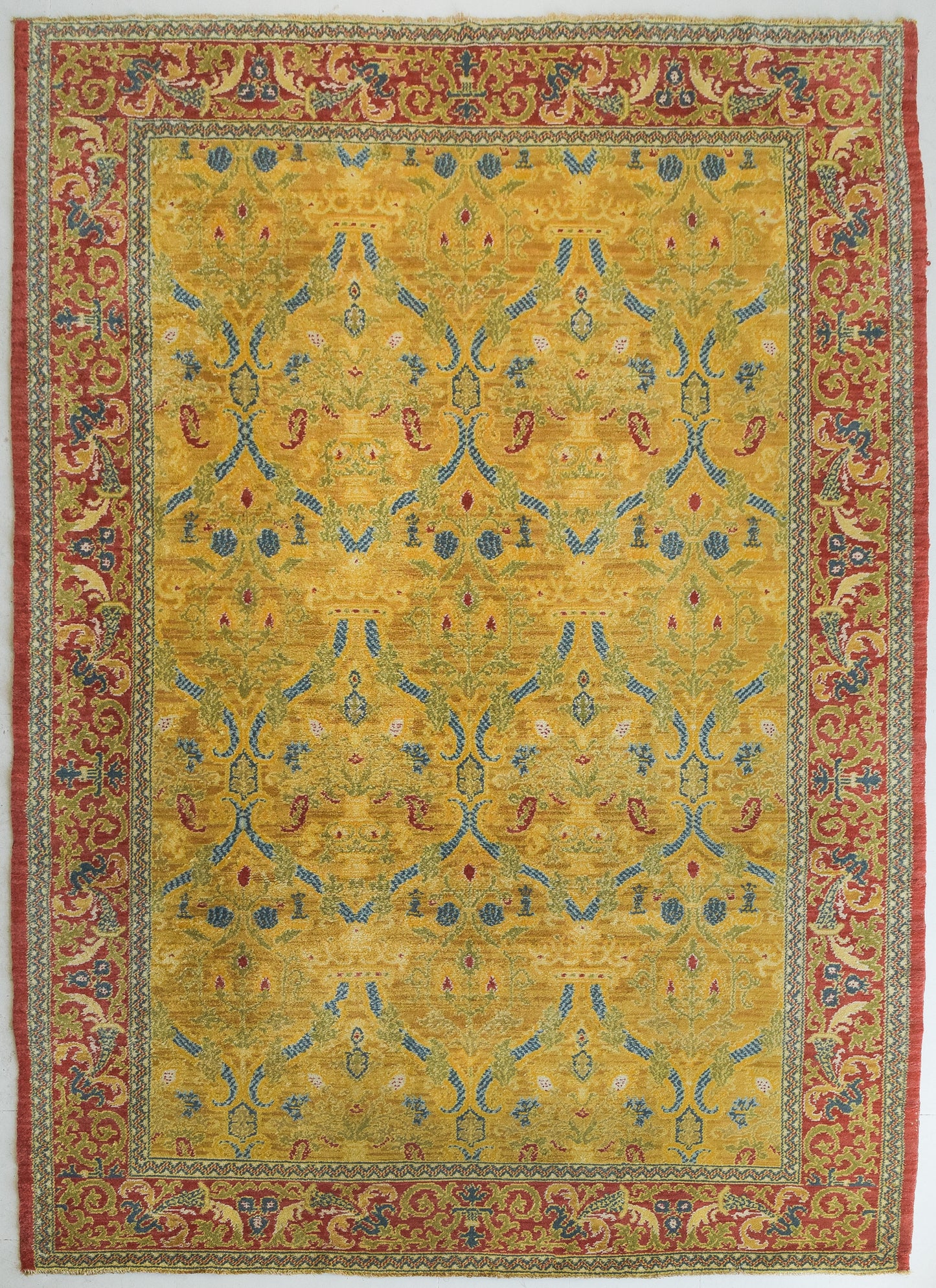 Large - Handwoven Spanish Rug - Modern Decorative