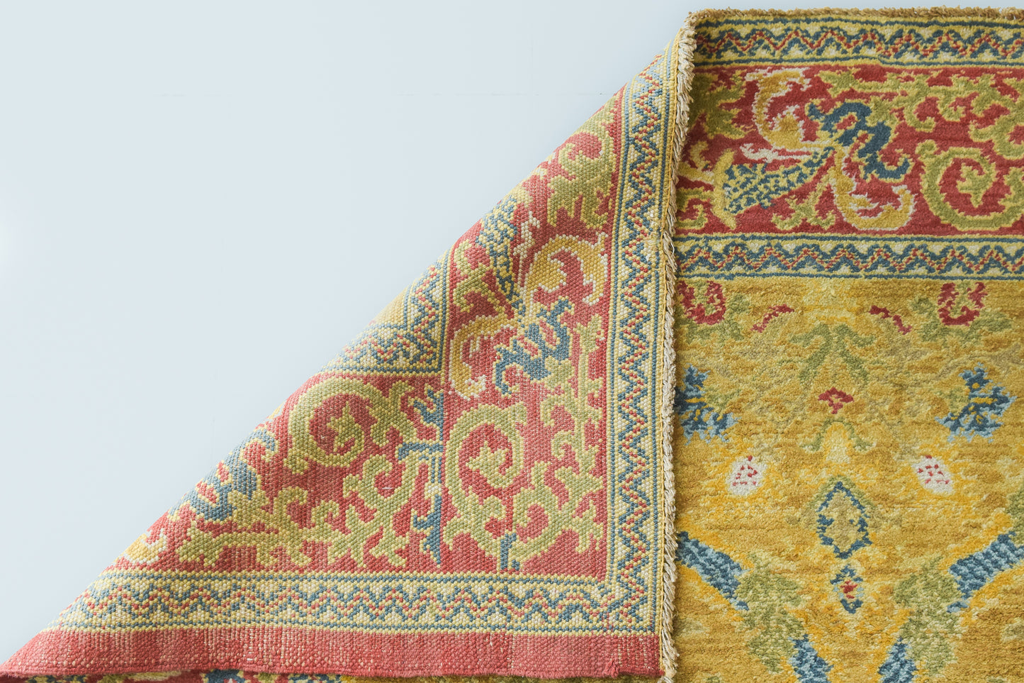 Large - Handwoven Spanish Rug - Modern Decorative