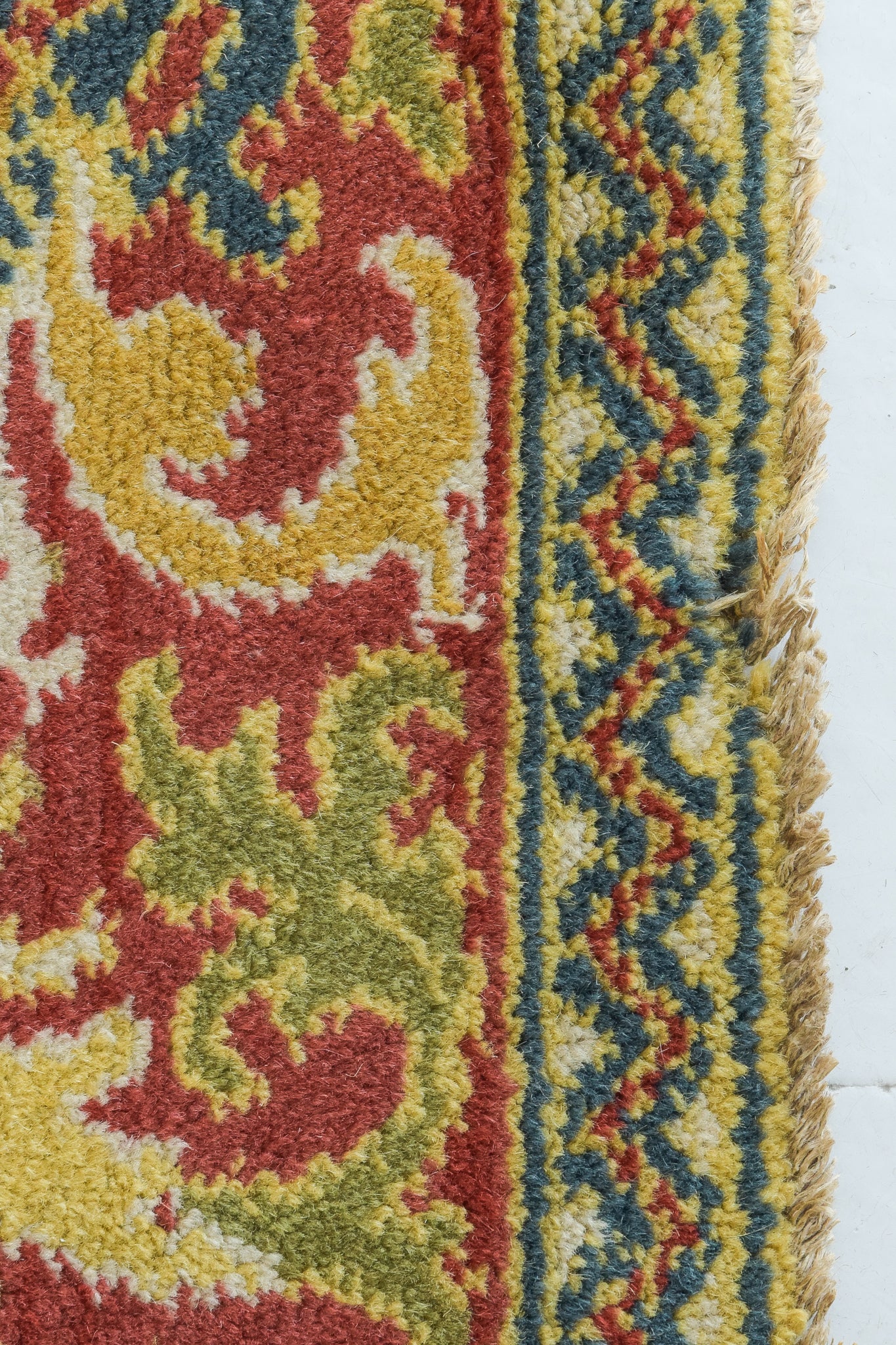 Large - Handwoven Spanish Rug - Modern Decorative
