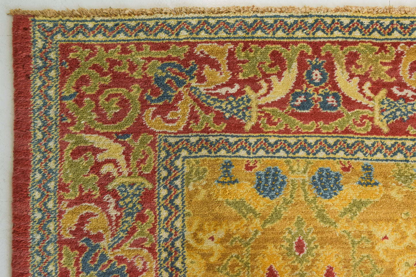 Large - Handwoven Spanish Rug - Modern Decorative
