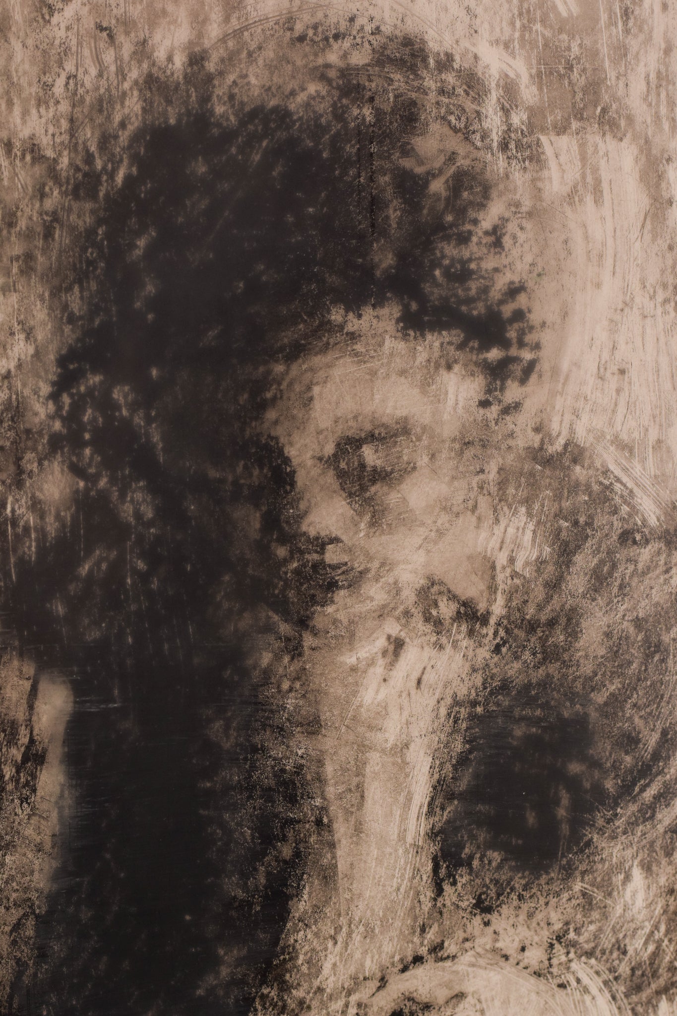 Follower of Pierre Bonnard - Lady Sewing - Modern Decorative