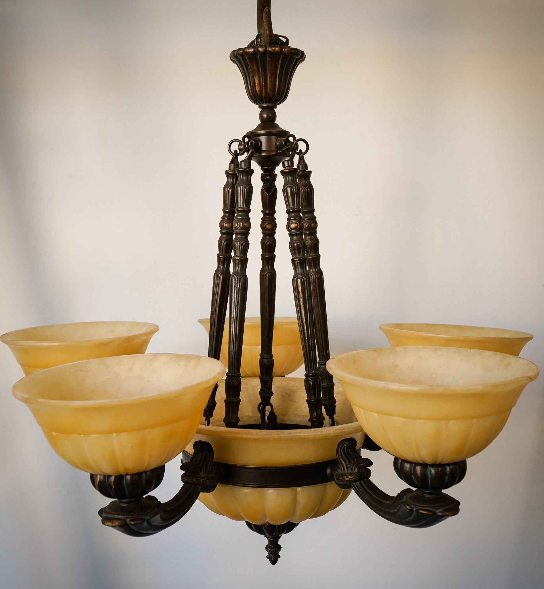 Alabaster (reconstituted) - Chandelier - Modern Decorative