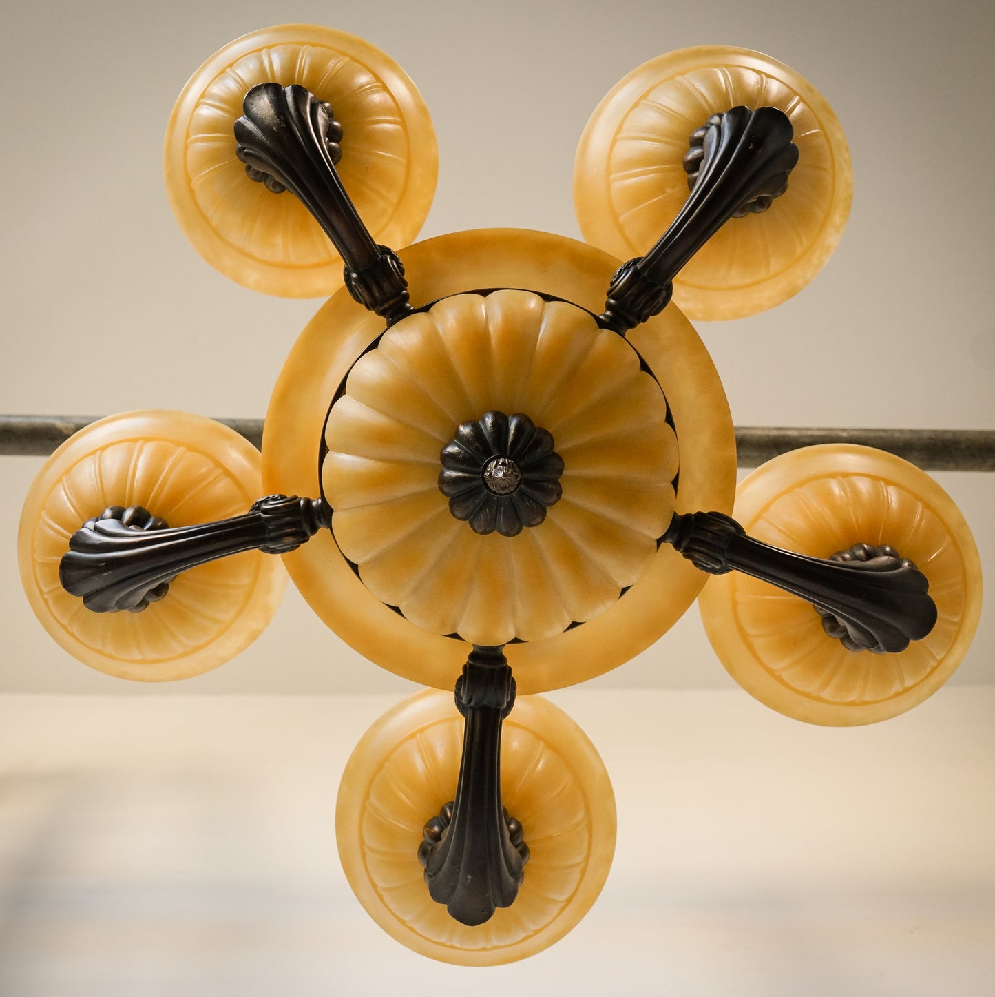 Alabaster (reconstituted) - Chandelier