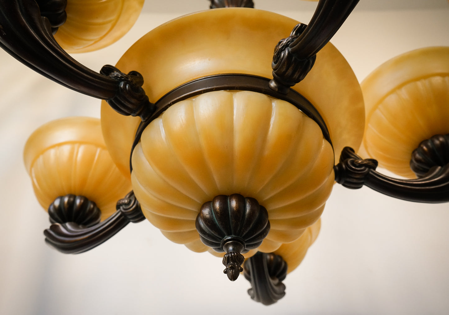 Alabaster (reconstituted) - Chandelier