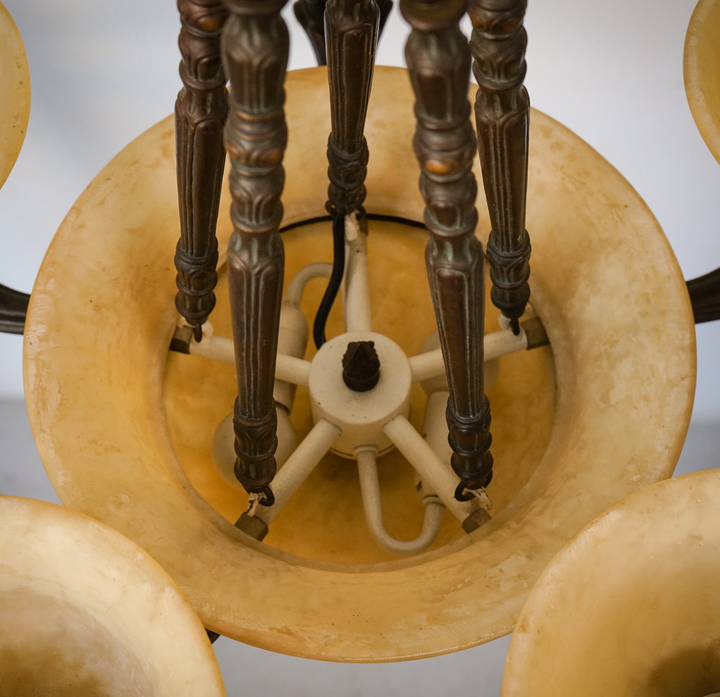 Alabaster (reconstituted) - Chandelier