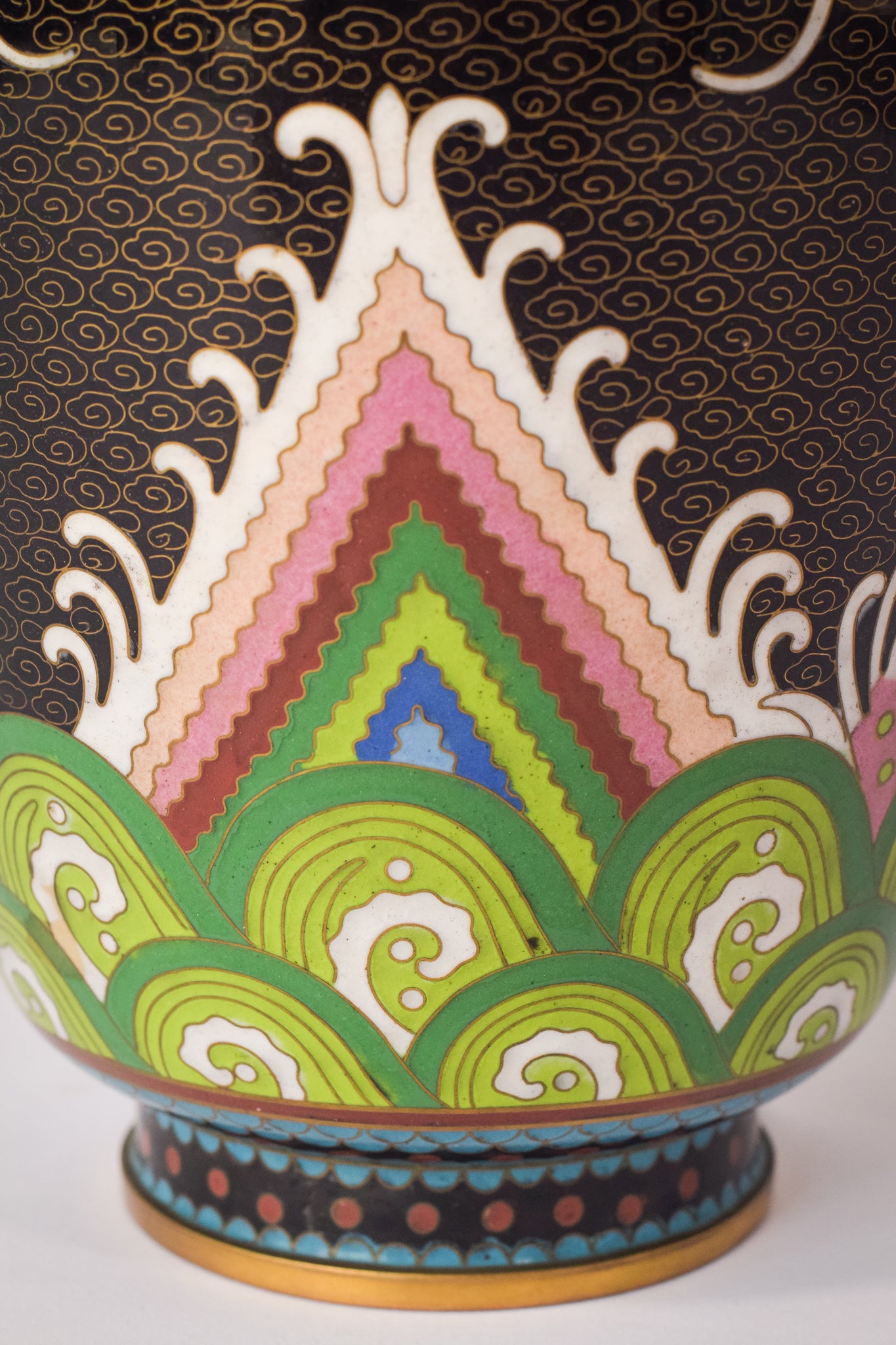 Cloisonné Enamel Vase