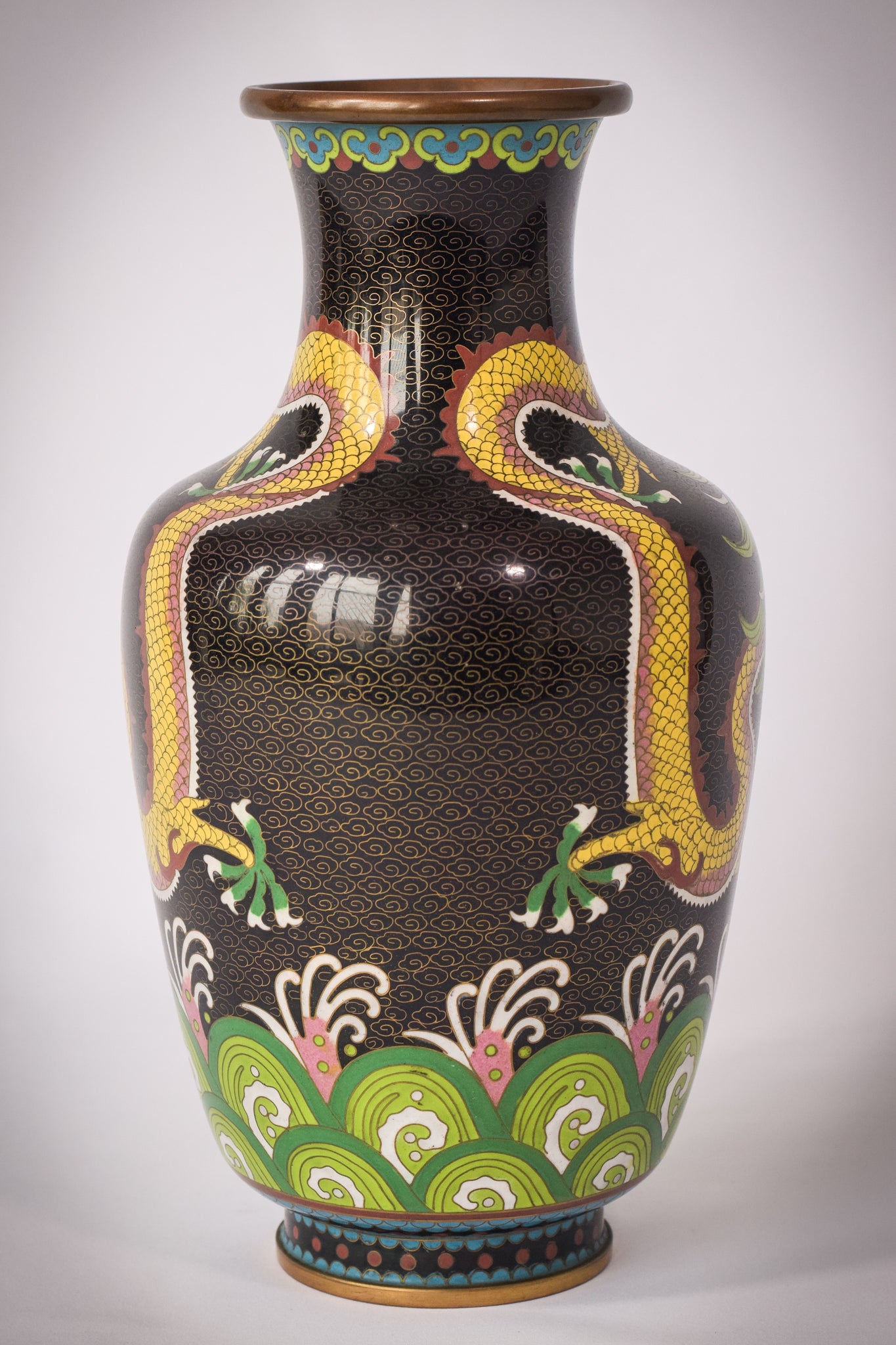 Cloisonné Enamel Vase