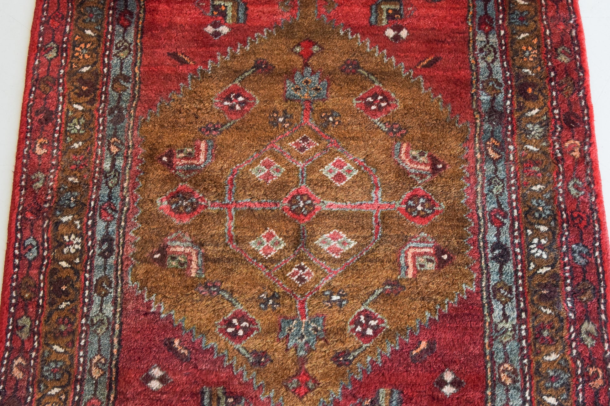 Handwoven - Vintage Rug - Modern Decorative