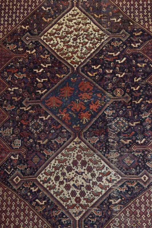 Handwoven - Bidjar Tribal Rug - Modern Decorative