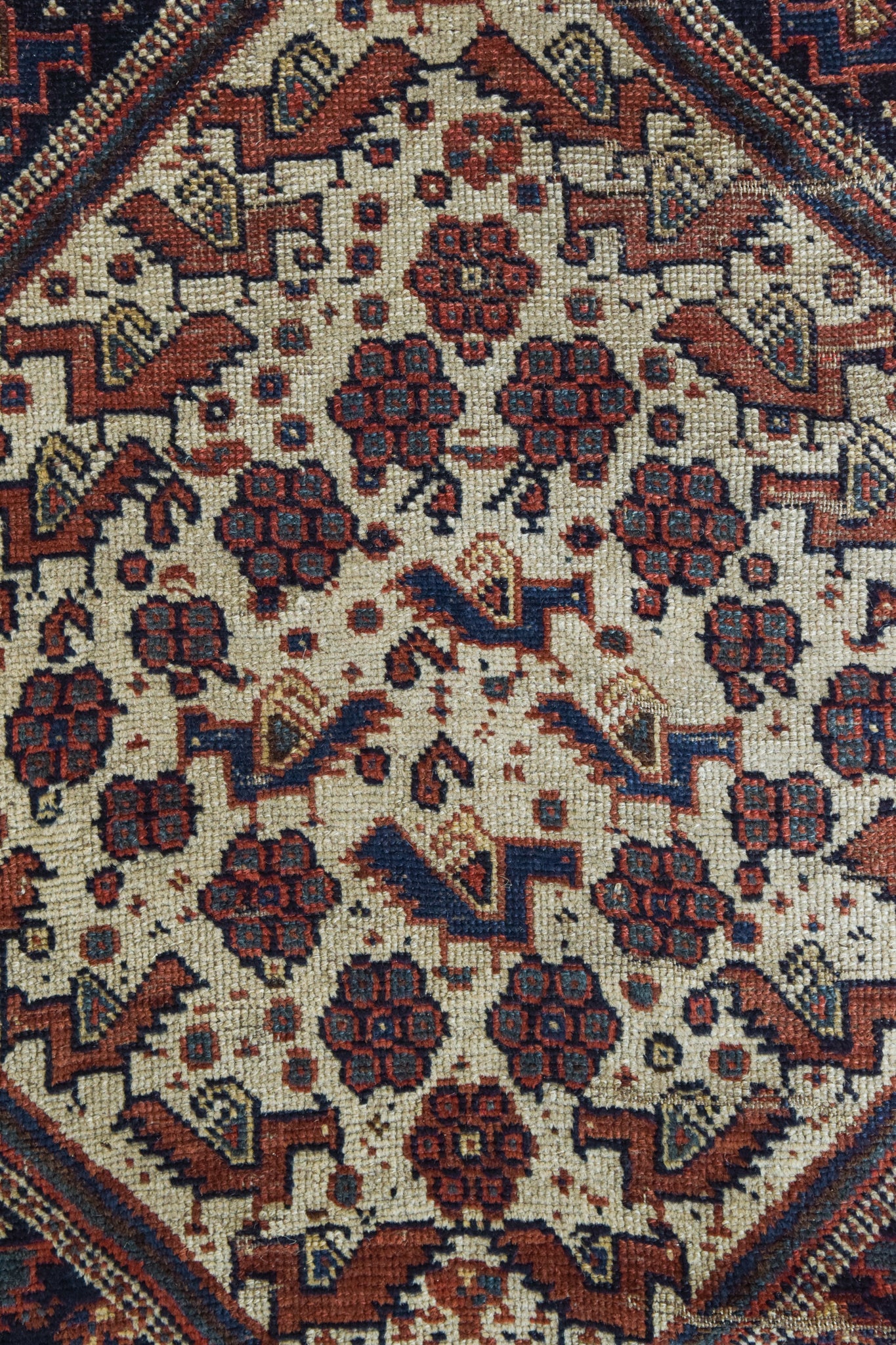 Handwoven Bidjar Tribal Rug