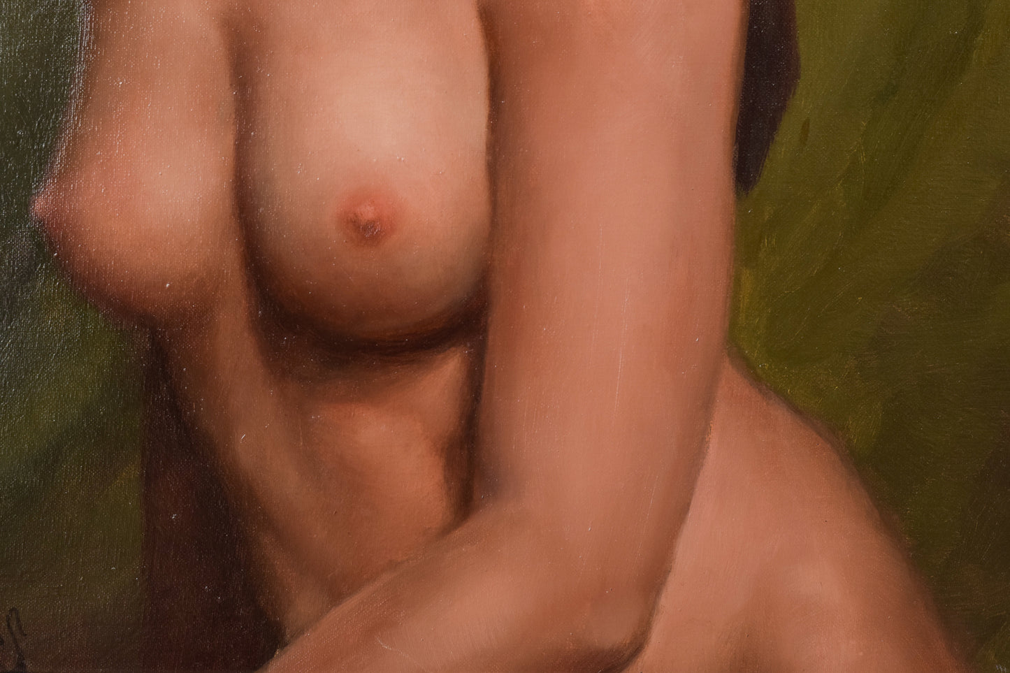 Jordi Bernaus - Nude Life Portrait - Modern Decorative